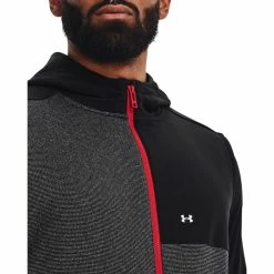 Under Armour Storm Sweater Fleece Hoodie Vest 9 Under Armour Storm Sweater Fleece Hoodie Vest -Golf Clothing Shop 1373416 001 COLLAR 700x700