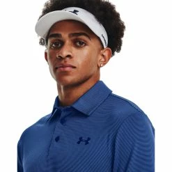 Under Armour Playoff 3.0 Stripe Men's Golf Shirt -Golf Clothing Shop 1378676 471 COLLAR 700x700