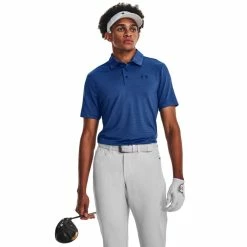 Under Armour Playoff 3.0 Stripe Men's Golf Shirt -Golf Clothing Shop 1378676 471 FCADD 700x700