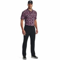 Under Armour Playoff 3.0 Floral Speckle Men's Golf Shirt -Golf Clothing Shop 1378677 002 FSF 700x700