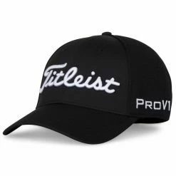 Titleist Tour Sports Mesh Golf Hat -Golf Clothing Shop 2021 Tour Sports Mesh Black White 01 700x700