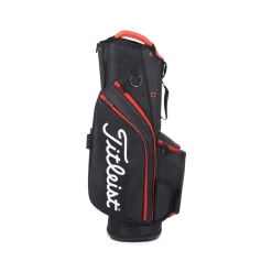 Titleist Cart 14 Golf Cart Bag -Golf Clothing Shop 2022Cart14Black Black Red TB22CT6 006 03 700x700