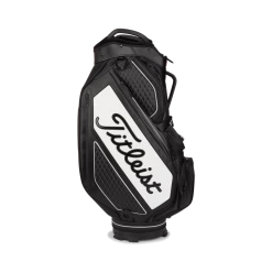Titleist Tour Series Premium StaDry Waterproof Cart Bag -Golf Clothing Shop 2022PremiumCartStaDry Black White TB20CT1 01 03 700x700