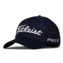 Titleist Tour Sports Mesh Golf Hat -Golf Clothing Shop 2022TourSportsMeshNavy White TH20FTMS 41 01 700x700