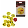 Brand Fusion Plastic Emoji Golf Ball Markers (12 Pack)