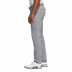 Adidas Ultimate365 Tapered Golf Trousers - Grey 9 Adidas Ultimate365 Tapered Golf Trousers - Grey -Golf Clothing Shop DQ2200 APP on model side white 700x700