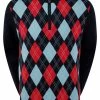 FootJoy Wool Blend Lined Argyle Pullover 92946