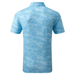 FootJoy Cloud Camo Lisle Men's Golf Polo Shirt 80004 -Golf Clothing Shop FJ 80004 04 700x700