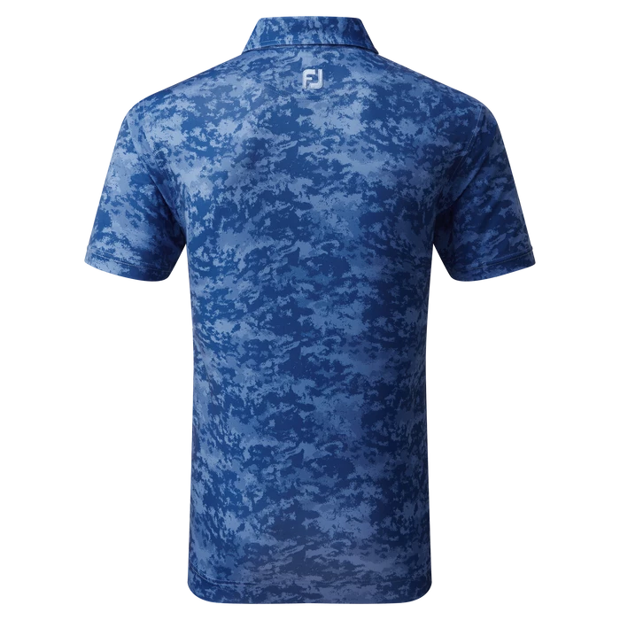 FootJoy Cloud Camo Lisle Men's Golf Polo Shirt 80005 4 FootJoy Cloud Camo Lisle Men's Golf Polo Shirt 80005 - Image 4