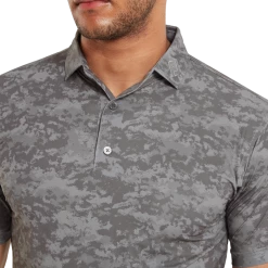 FootJoy Cloud Camo Lisle Men's Golf Polo Shirt 80006 -Golf Clothing Shop FJ 80006 05 700x700