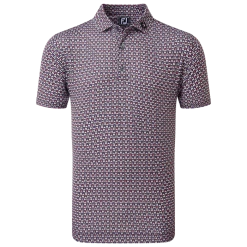 FootJoy Half Moon Lisle Men's Golf Polo Shirt 80012