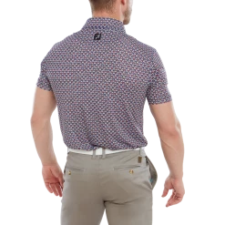 FootJoy Half Moon Lisle Men's Golf Polo Shirt 80012 -Golf Clothing Shop FJ 80012 03 700x700