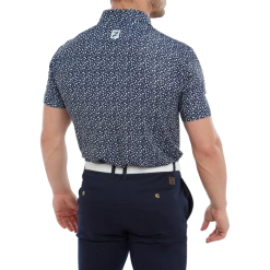 FootJoy Tossed Tulips Lisle Men's Golf Polo Shirt 80020 -Golf Clothing Shop FJ 80020 03 700x700