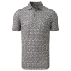 FootJoy Travel Print Lisle Men's Golf Polo Shirt 80049