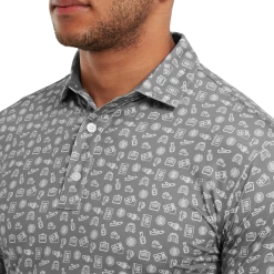 FootJoy Travel Print Lisle Men's Golf Polo Shirt 80049 9 FootJoy Travel Print Lisle Men's Golf Polo Shirt 80049 -Golf Clothing Shop FJ 80049 05 700x700