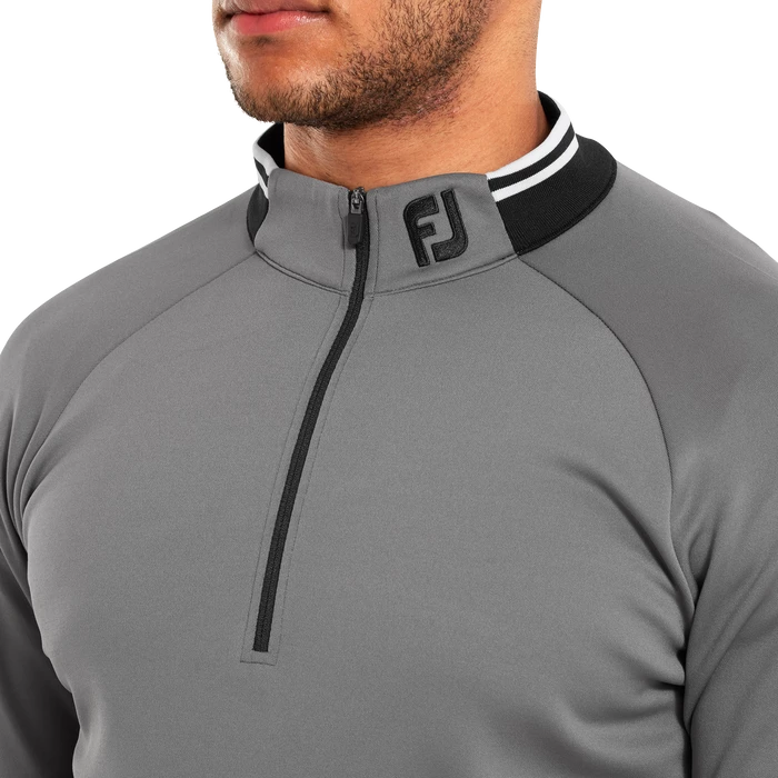 FootJoy Rib Trim Chill-Out Men's Pullover 80060 5 FootJoy Rib Trim Chill-Out Men's Pullover 80060 - Image 5