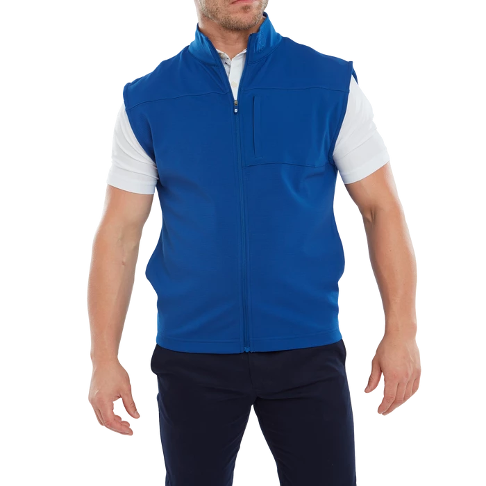 FootJoy Ottoman Knit Men's Vest 80066 2 FootJoy Ottoman Knit Men's Vest 80066 - Image 2