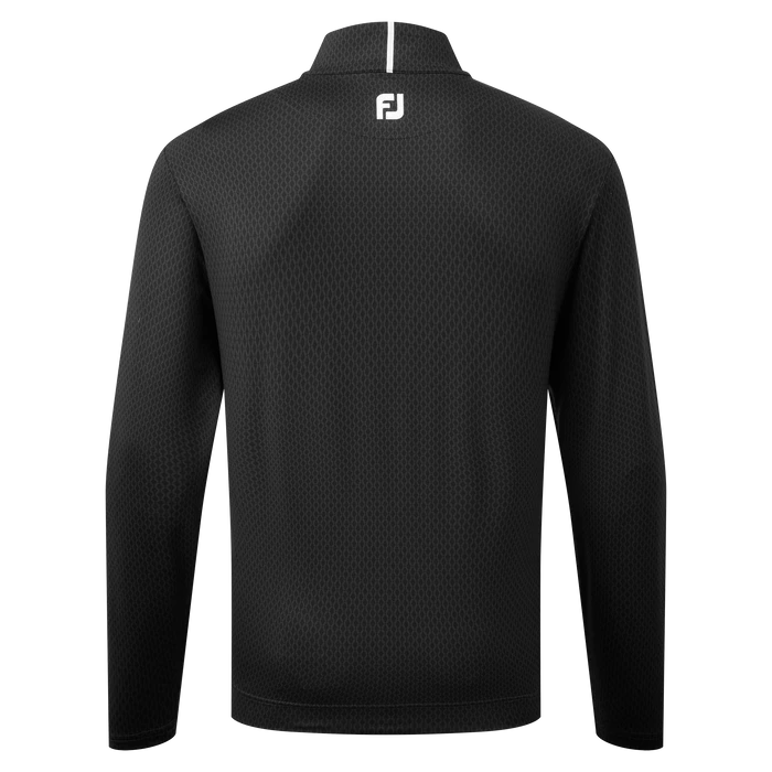 FootJoy Tonal Print Knit Men's Chill-Out Pullover 80068 2 FootJoy Tonal Print Knit Men's Chill-Out Pullover 80068 - Image 2