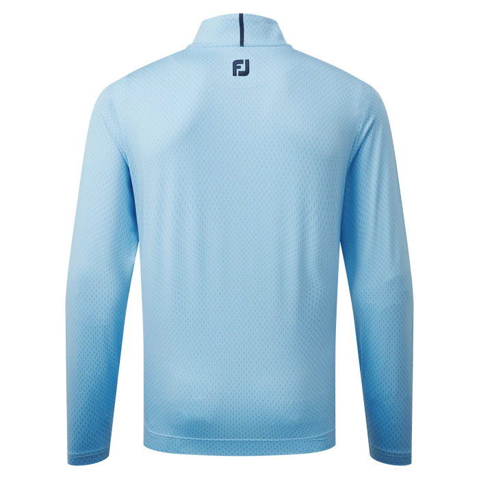 FootJoy Tonal Print Knit Men's Chill-Out Pullover 80069 2 FootJoy Tonal Print Knit Men's Chill-Out Pullover 80069 - Image 2