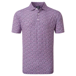 FootJoy Confetti Print Men's Golf Pique Shirt 80087