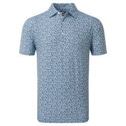 FootJoy Confetti Print Men's Golf Pique Shirt 80088
