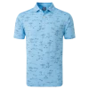 FootJoy Tropic Print Lisle Men's Golf Polo Shirt 80092