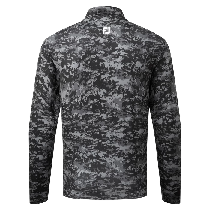 FootJoy Cloud Camo Print Men's Mid Layer Pullover 80110 4 FootJoy Cloud Camo Print Men's Mid Layer Pullover 80110 - Image 4