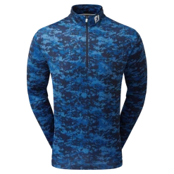 FootJoy Cloud Camo Print Men's Mid Layer Pullover 80111