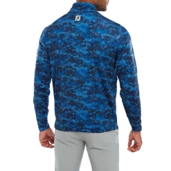 FootJoy Cloud Camo Print Men's Mid Layer Pullover 80111 -Golf Clothing Shop FJ 80111 03 700x700
