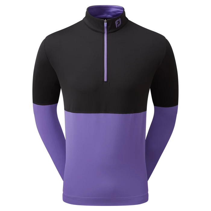 FootJoy Colour Block Men's Mid Layer Pullover 80115 1 FootJoy Colour Block Men's Mid Layer Pullover 80115