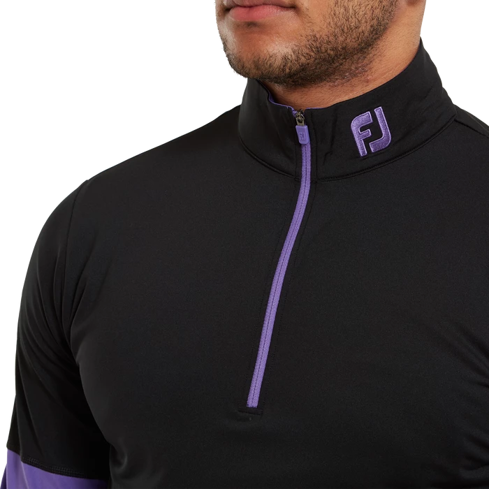 FootJoy Colour Block Men's Mid Layer Pullover 80115 5 FootJoy Colour Block Men's Mid Layer Pullover 80115 - Image 5