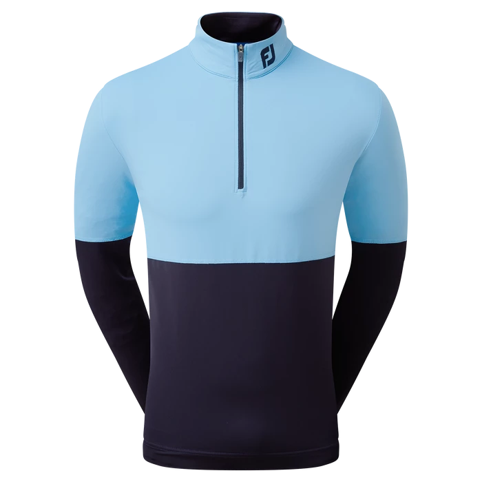 FootJoy Colour Block Men's Mid Layer Pullover 80117 1 FootJoy Colour Block Men's Mid Layer Pullover 80117