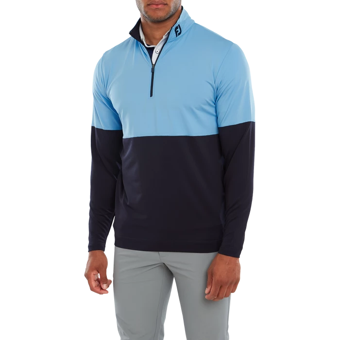 FootJoy Colour Block Men's Mid Layer Pullover 80117 2 FootJoy Colour Block Men's Mid Layer Pullover 80117 - Image 2