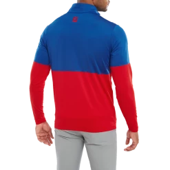 FootJoy Colour Block Men's Mid Layer Pullover 80118 -Golf Clothing Shop FJ 80118 03 700x700