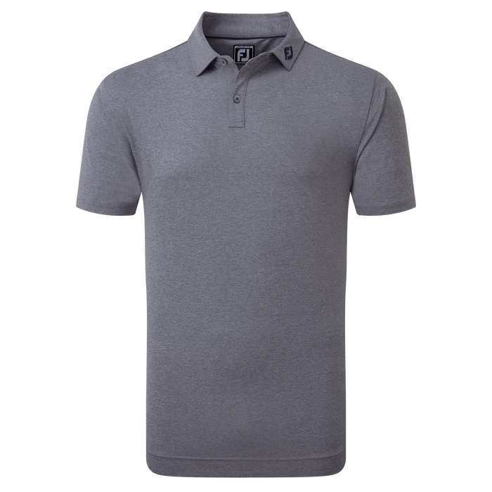 FootJoy Heather Self Collar Men's Golf Polo Shirt 80137 1 FootJoy Heather Self Collar Men's Golf Polo Shirt 80137