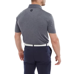 FootJoy Heather Self Collar Men's Golf Polo Shirt 80137 7 FootJoy Heather Self Collar Men's Golf Polo Shirt 80137 -Golf Clothing Shop FJ 80137 03 700x700