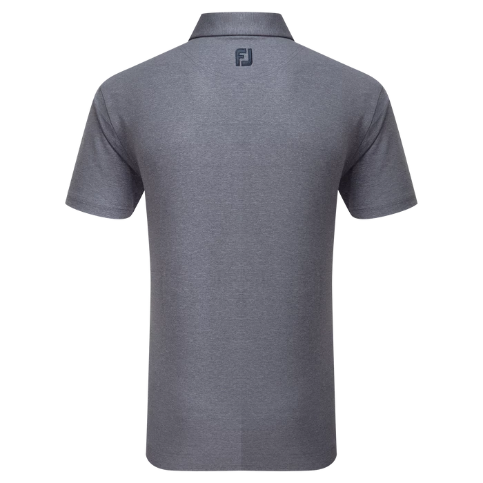 FootJoy Heather Self Collar Men's Golf Polo Shirt 80137 4 FootJoy Heather Self Collar Men's Golf Polo Shirt 80137 - Image 4