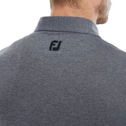 FootJoy Heather Self Collar Men's Golf Polo Shirt 80137 9 FootJoy Heather Self Collar Men's Golf Polo Shirt 80137 -Golf Clothing Shop FJ 80137 05 700x700