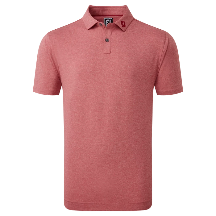 FootJoy Heather Self Collar Men's Golf Polo Shirt 80138 1 FootJoy Heather Self Collar Men's Golf Polo Shirt 80138