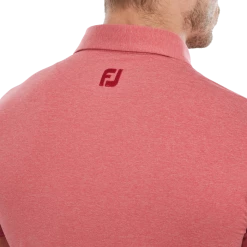 FootJoy Heather Self Collar Men's Golf Polo Shirt 80138 9 FootJoy Heather Self Collar Men's Golf Polo Shirt 80138 -Golf Clothing Shop FJ 80138 05 700x700