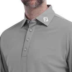 FootJoy Long Sleeve Thermocool Self Collar Golf Shirt 87986 -Golf Clothing Shop FJ 87986 05 700x700