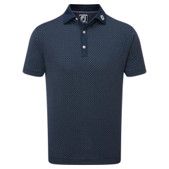 FootJoy Diamond Dot Print Lisle Golf Shirt 88364
