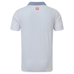 FootJoy Diamond Dot Print Lisle Golf Shirt 88365 -Golf Clothing Shop FJ 88365 04 700x700
