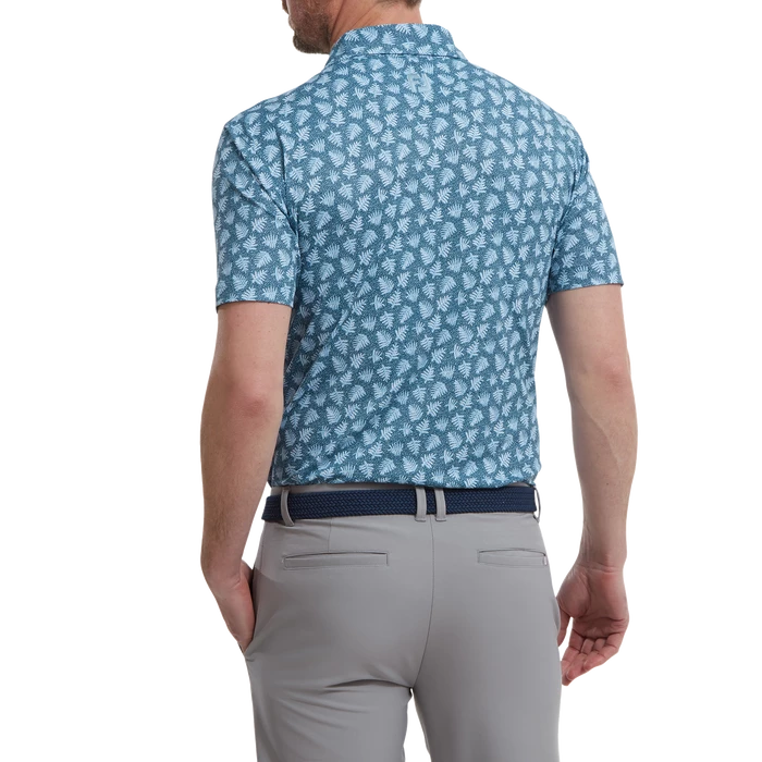 FootJoy Shadow Palm Print Golf Shirt 88375 4 FootJoy Shadow Palm Print Golf Shirt 88375 - Image 4