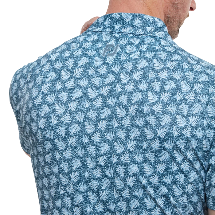 FootJoy Shadow Palm Print Golf Shirt 88375 5 FootJoy Shadow Palm Print Golf Shirt 88375 - Image 5