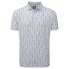 FootJoy Mini Floral Lisle Golf Shirt 88784