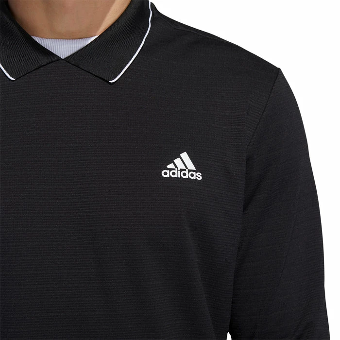 Adidas Thermal Primegreen Long Sleeve Polo 4 Adidas Thermal Primegreen Long Sleeve Polo - Image 4