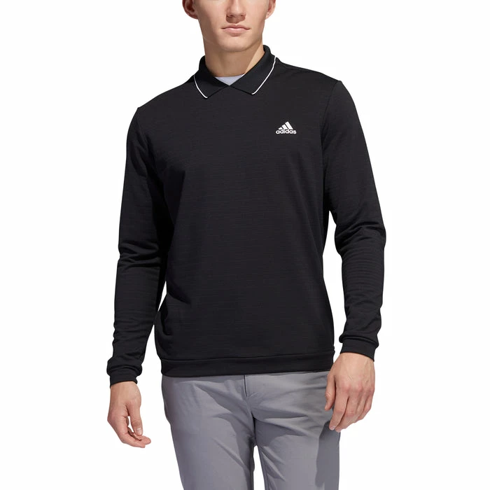 Adidas Thermal Primegreen Long Sleeve Polo 3 Adidas Thermal Primegreen Long Sleeve Polo - Image 3