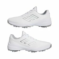 Adidas ZG23 Men's Golf Shoes 19 Adidas ZG23 Men's Golf Shoes -Golf Clothing Shop GW1177 10 FOOTWEAR Photography MirroredPairView white