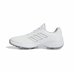 Adidas ZG23 Men's Golf Shoes 17 Adidas ZG23 Men's Golf Shoes -Golf Clothing Shop GW1177 5 FOOTWEAR Photography SideMedialCenterView white